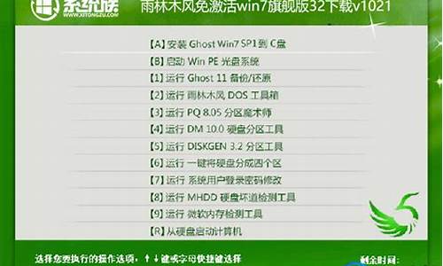 雨林木风win7免激活_雨林木风win7