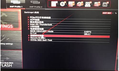 微星主板BIOS设置固态硬盘启动_微星主板bios设置固态硬